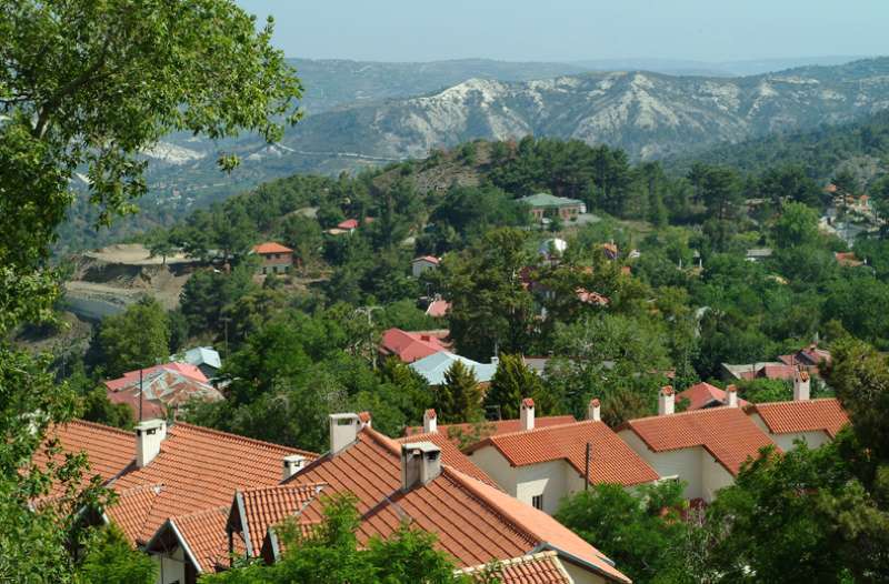 Pendeli Hotel Platres Esterno foto